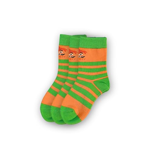 Bucket 'Ed Emotions socks - Inside Out Inspired Socks for Kids - 6 Vibrant Character Designs, Ages 4-7, Shoe Size 11-2