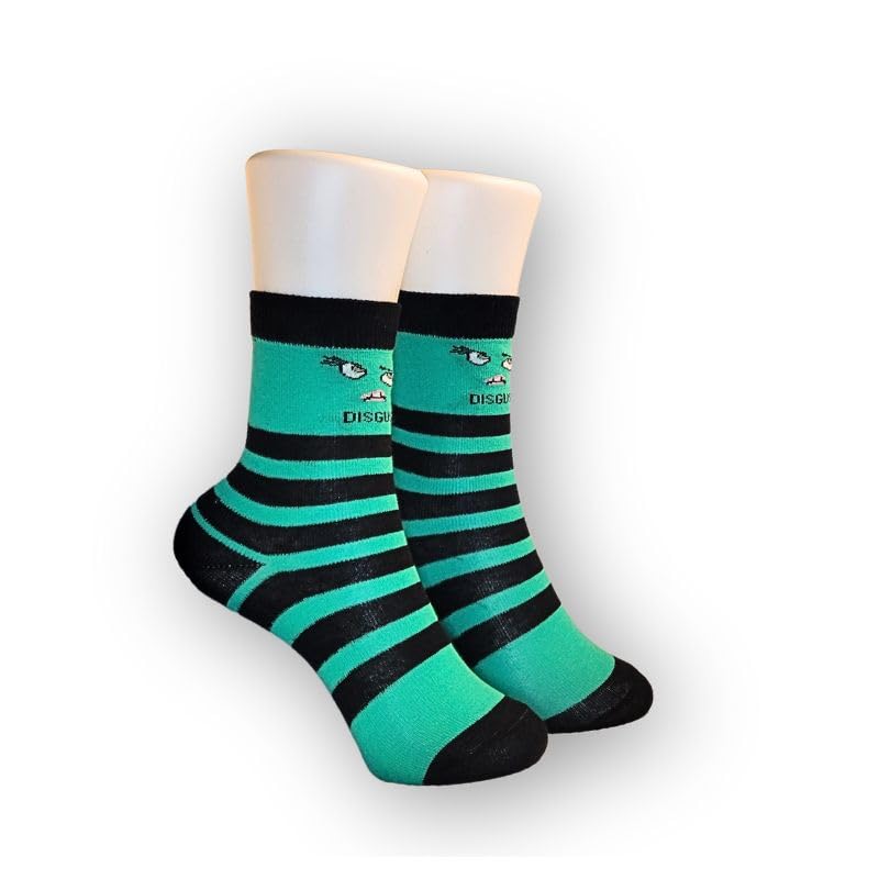 Bucket 'Ed Emotions socks - Inside Out Inspired Socks for Kids - 6 Vibrant Character Designs, Ages 4-7, Shoe Size 11-2