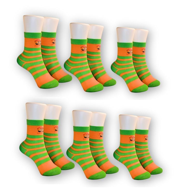 Bucket 'Ed Emotions socks - Inside Out Inspired Socks for Kids - 6 Vibrant Character Designs, Ages 4-7, Shoe Size 11-2