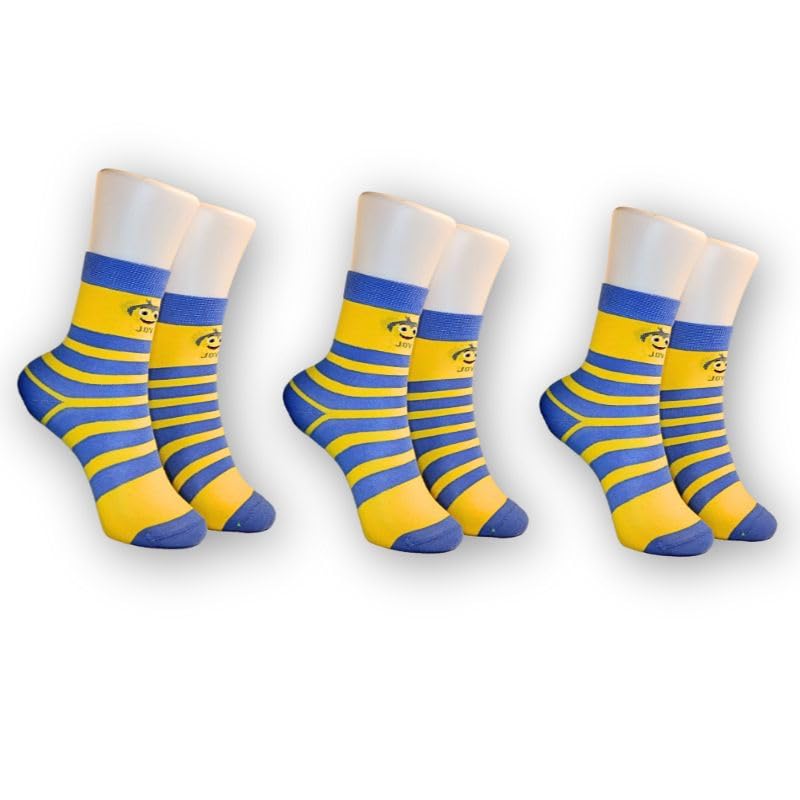 Bucket 'Ed Emotions socks - Inside Out Inspired Socks for Kids - 6 Vibrant Character Designs, Ages 4-7, Shoe Size 11-2