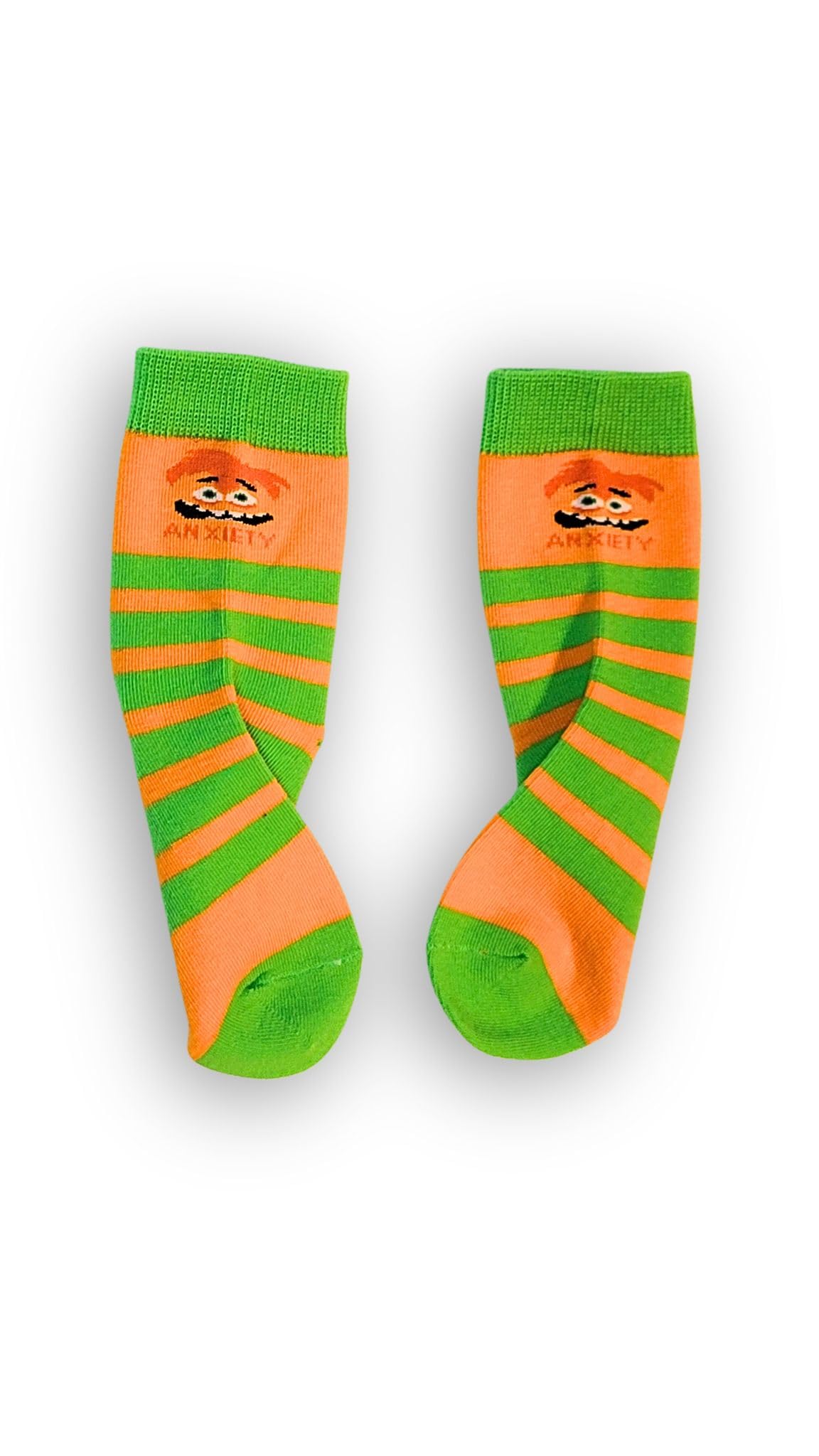 Bucket 'Ed Emotions socks - Inside Out Inspired Socks for Kids - 6 Vibrant Character Designs, Ages 4-7, Shoe Size 11-2