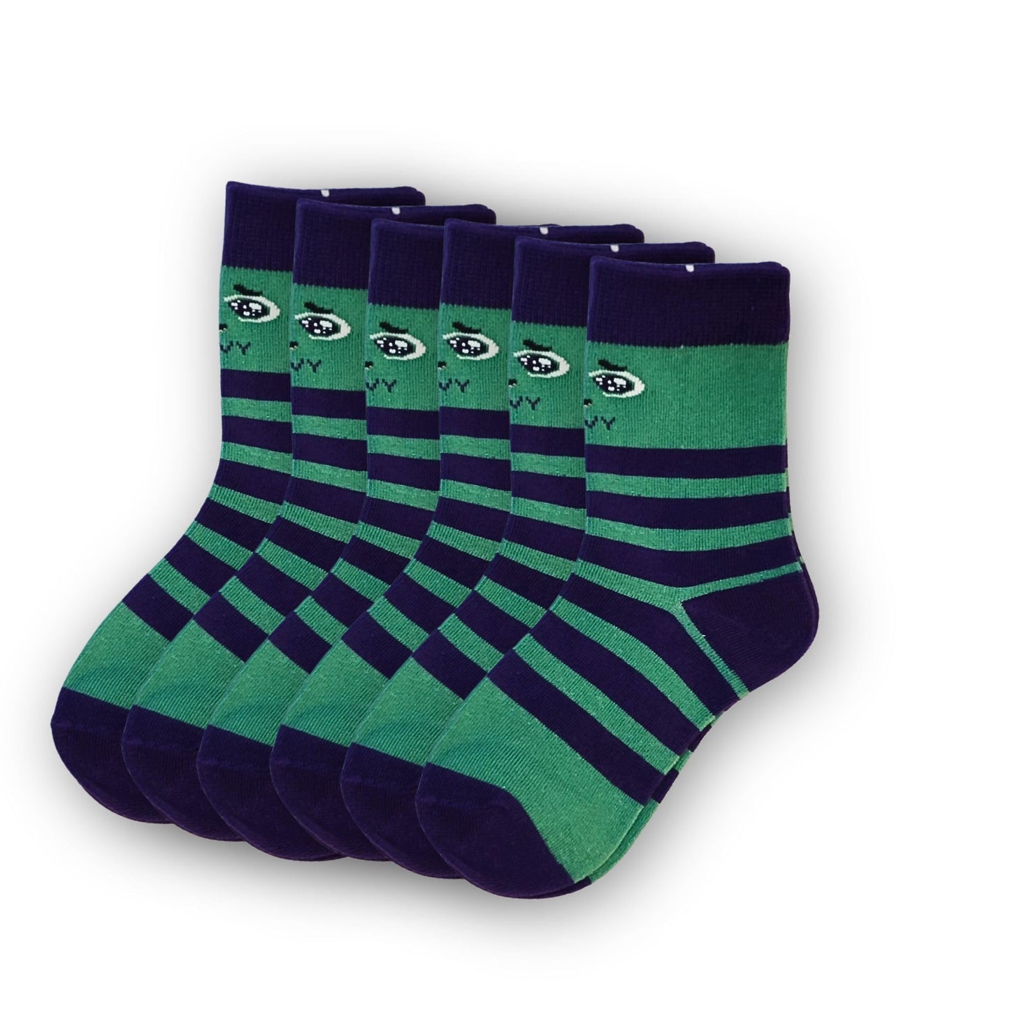 Bucket 'Ed Emotions socks - Inside Out Inspired Socks for Kids - 6 Vibrant Character Designs, Ages 4-7, Shoe Size 11-2