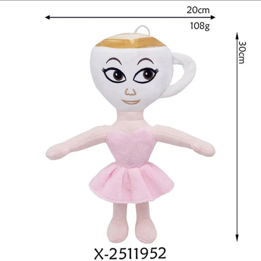 Italian Brainrot Viral-Inspired Collectible Plush Figures by Bucket 'Ed for Ages 14+, Soft & Absurd Display Characters